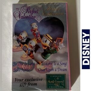 Disney The Perfect Valentine Music Collectors Cassette Still In Wrapper Vintage‎